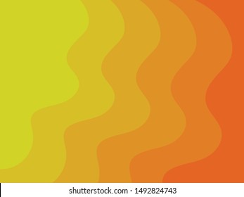 Abstract Orange sea background. poster or web site design. Used with book covers. vector illustration