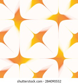 Abstract orange seamless pattern