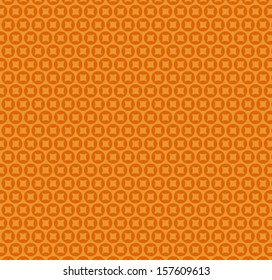Abstract orange simple seamless pattern
