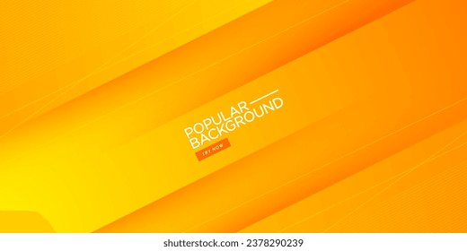 Abstract orange sporty background template vector with shiny lines and lights. Orange background with strong pattern design. Eps10 vector