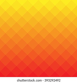 Abstract orange square background.