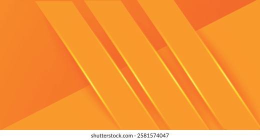 Abstract orange square overlap background for card graphics design. Orange background elements. Eps10 vector