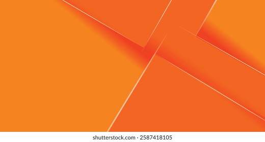 Abstract orange square overlap background for card graphics design. Orange background elements. Eps10 vector