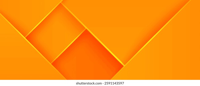 Abstract orange square overlap background for card graphics design. Orange background elements. Eps10