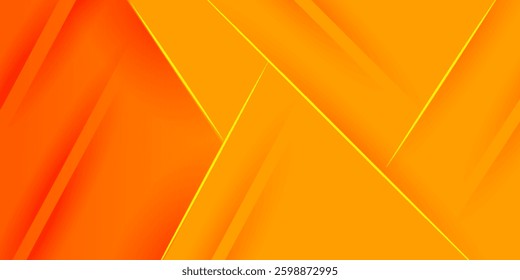 Abstract orange square overlap background for card graphics design. Orange background elements. Eps10 vector