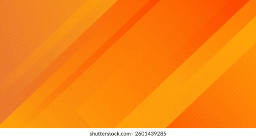 Abstract orange square overlap background for card graphics design. Orange background elements. Eps10 vector	
