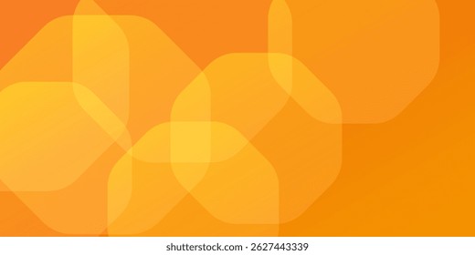 Abstract orange square overlap background for card graphics design. Orange background shadow elements. Eps10 vector