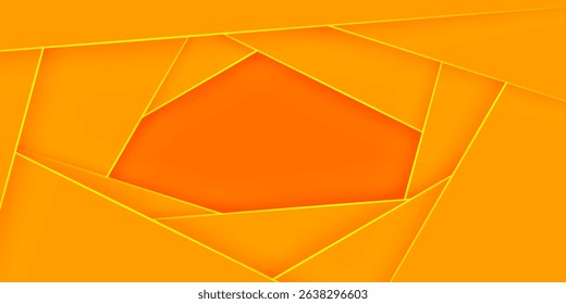 Abstract orange square overlap background for card graphics design. Orange background elements. Eps10