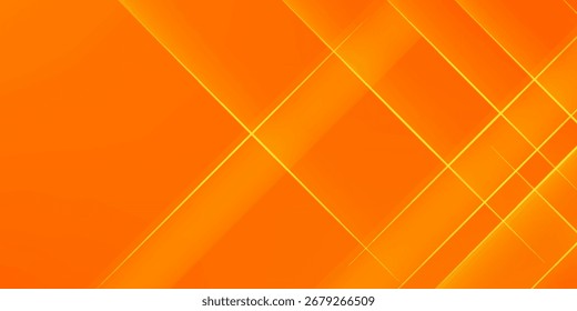 Abstrakter orangefarbener quadratischer Überlappungshintergrund für das Kartengrafikdesign. Orange Hintergrundelemente. Vektorgrafik