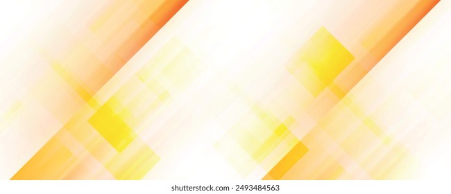 Abstract orange square shapes background. vector illustration