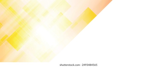 Abstract orange square shapes background. vector illustration