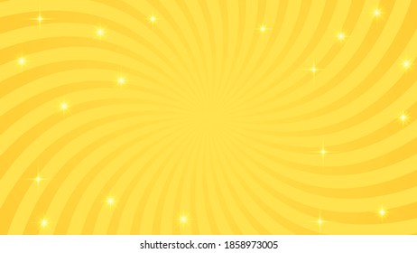Abstract Orange Starburst Beams Background Design Elements Vector Design Style