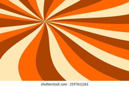 abstract orange sun ray background