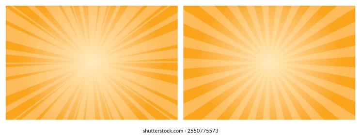 Abstract Orange Sunburst background. Editable Sunburst background, Sunburst, Sunbeam