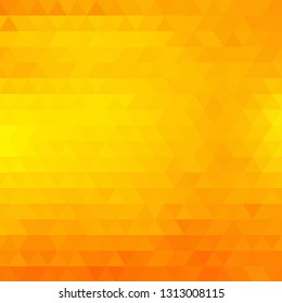 abstract orange triangles background 