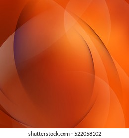 Abstract orange twist light lines. EPS 10 vector file included