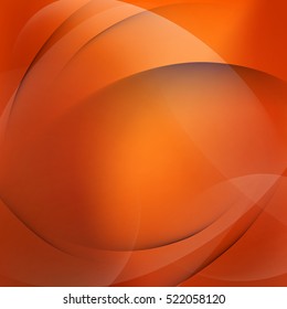 Abstract orange twist light lines. EPS 10 vector file included