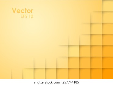 Abstract Orange Vector Background
