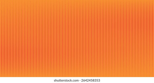 abstract orange vertical lines background for banner and cover