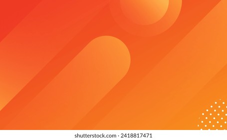 Abstract orange wallpaper background. Dynamic shapes composition. Modern and Creative Trend design in vector illustration
