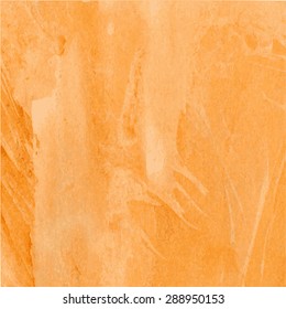Abstract orange watercolor background