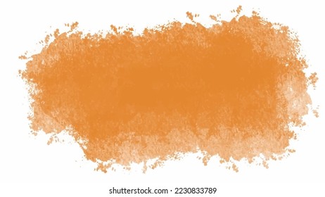 Abstract orange watercolor background for your design, watercolor background concept, vector.