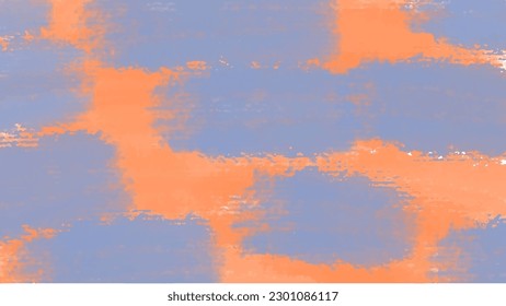 Abstract orange watercolor background.Hand painted watercolor. vector