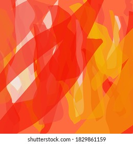 Abstract orange watercolor texture and background design