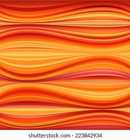 Abstract orange wave background