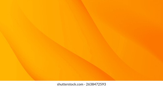 Abstract Orange Wave Background. dynamic yellow 