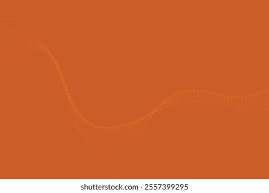 abstract orange wave background. eps10