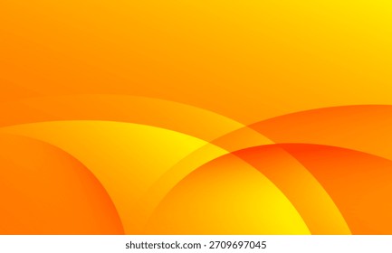 Abstrakter orangefarbener Wellenhintergrund. EPS10-Vektor