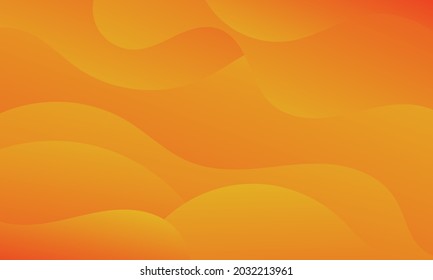 Resumen del fondo de la ola naranja. Diseño de fondo moderno. Color líquido. Composición de formas fluidas. Apto para el diseño de la presentación. sitio web, base para banners, fondos de pantalla, folletos, carteles