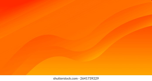 Abstract orange wave background. It is suitable for posters, flyers, websites, covers, banners, advertising