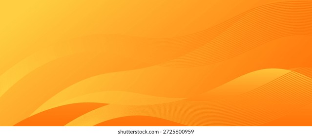 Fundo Abstrato De Ondas Laranja Com Redemoinhos De Gradiente Suave Para Projetos De Design
