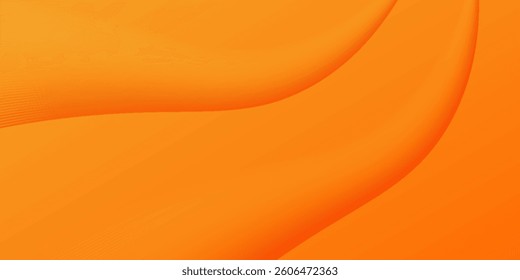 Abstract Orange Waves Creating a Vibrant and Dynamic Background Design
