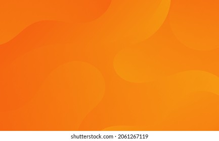 Resumen de fondo geométrico de las olas naranja. Diseño de fondo moderno. color de gradiente. Composición de formas fluidas. Apto para el diseño de la presentación. sitio web, carteles, fondos de pantalla, folleto, carteles