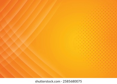 Abstract Orange waves geometric background. Modern background design. gradient color. Fluid shapes composition. Fit for presentation design. website, banners, wallpapers, brochure, posters