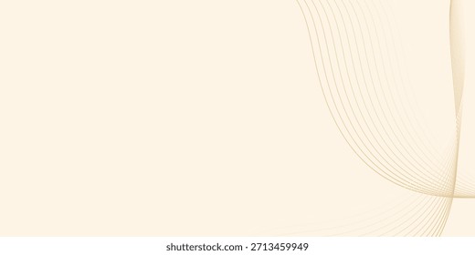 Ondas laranjas abstratas no fundo laranja claro. fundo do vetor eps10