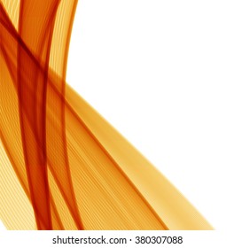 Abstract orange wavy background