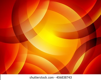 abstract orange wavy background