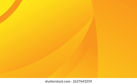 Abstract orange wavy background. Dynamic sound wave. Design element. Vector illustration