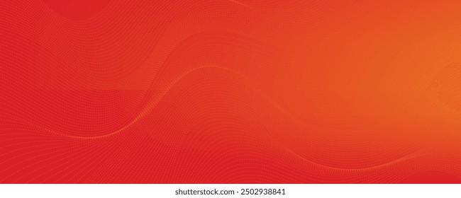 Abstract orange wavy background. EPS10