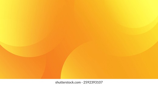 Abstract orange wavy background. Fluid shapes composition. Eps10 vector