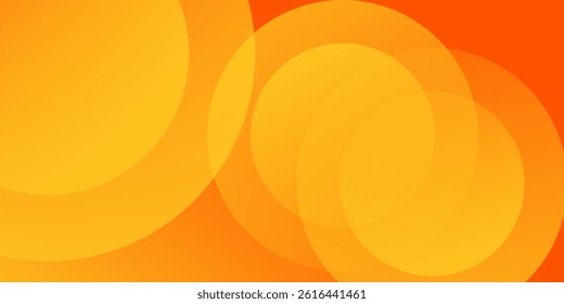 Abstract orange wavy background. Fluid shapes composition. Eps10 vector