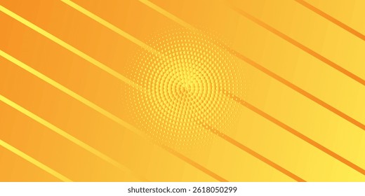 Abstract orange wavy background. Fluid shapes composition. modern vector