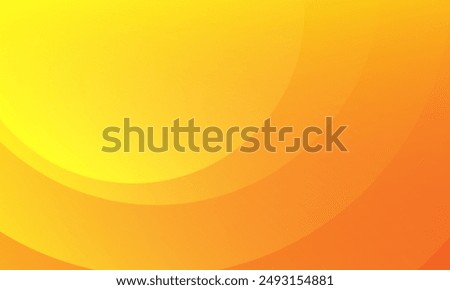 Abstract orange wavy background. Fluid shapes composition. Eps10 vector