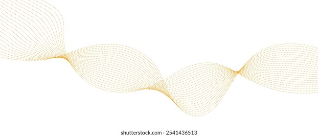 Abstract orange wavy vector background