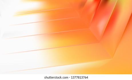 Abstract Orange and White Background Design
