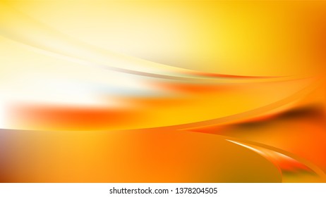 Abstract Orange and White Background Design